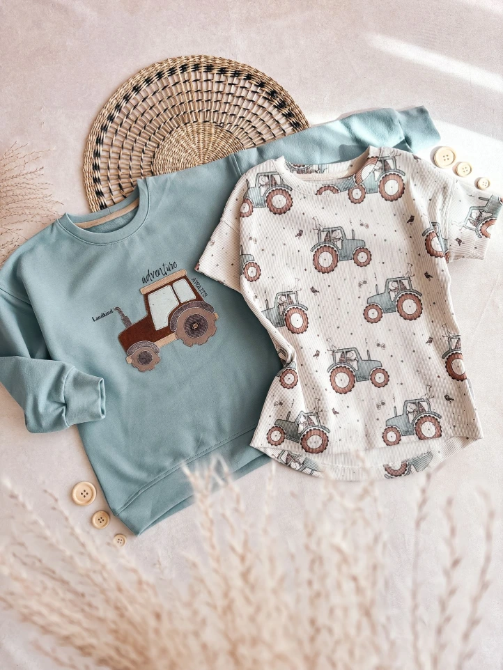 Set Gr. 110 Traktor ohne Kapuze